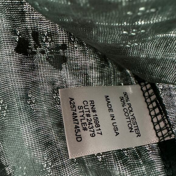 Altar'd State Size XL New with Tags Green Tank Top Spaghetti Strap Bow Print - Picture 5 of 5